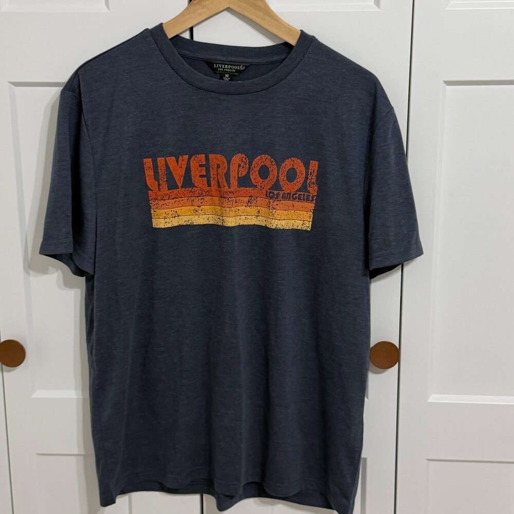 New With Tags Liverpool Los Angeles Retro Graphic Tee – Size M - Picture 1 of 7